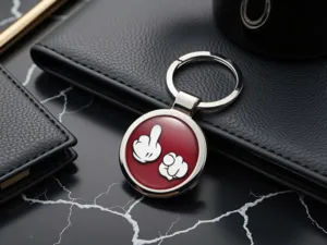 Key Ring Holder Stylish Alloy Build